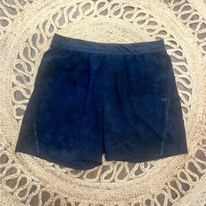 VRST Shorts Mens XL Black Blue Athletic Casual Workout Gym Yoga